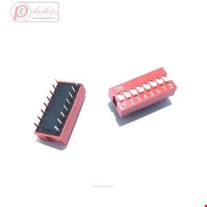 دیپ سوییچ 8 تایی