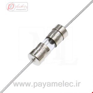 فیوزپایه دار 2A شیشه ای
