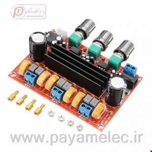برد آمپلی فایر حرفه ای 2x50W+100W XH-M139